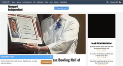 Desktop Screenshot of newportindependent.com