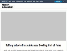 Tablet Screenshot of newportindependent.com